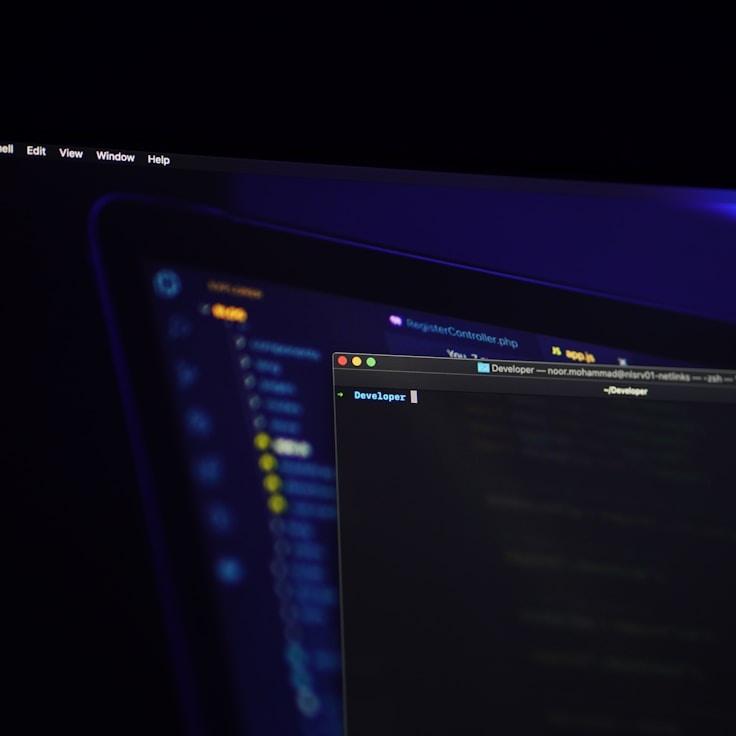 Web app development workspace